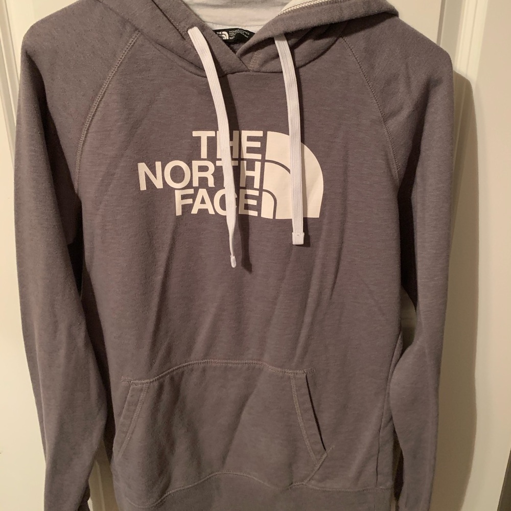 Grey North Face Hoodie